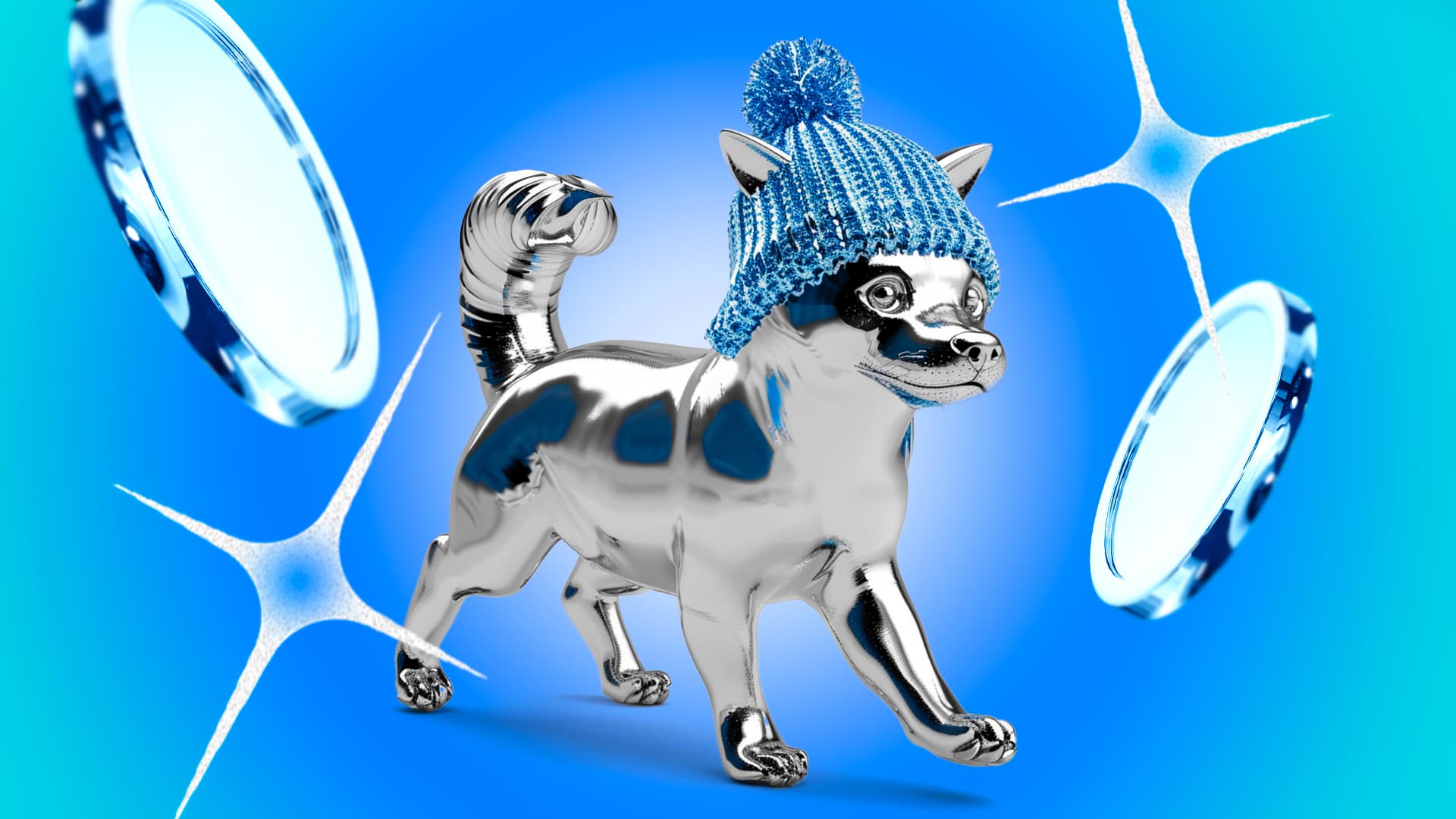 Dogwifhat (WIF) Probeert Uit Krappe Range Te Breken