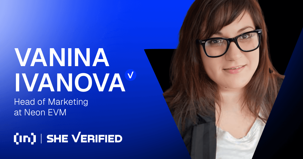 Exclusief SheVerified: Vanina Ivanova, hoofd marketing bij Neon EVM, over het stimuleren van vrouwenbetrokkenheid in crypto