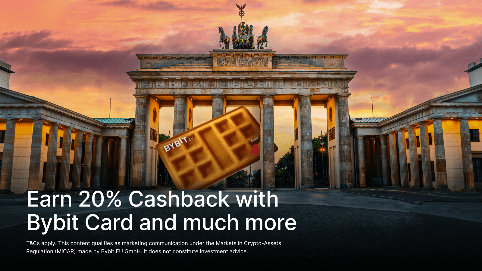 Bybit Card lanceert in Europa met 20% cashback