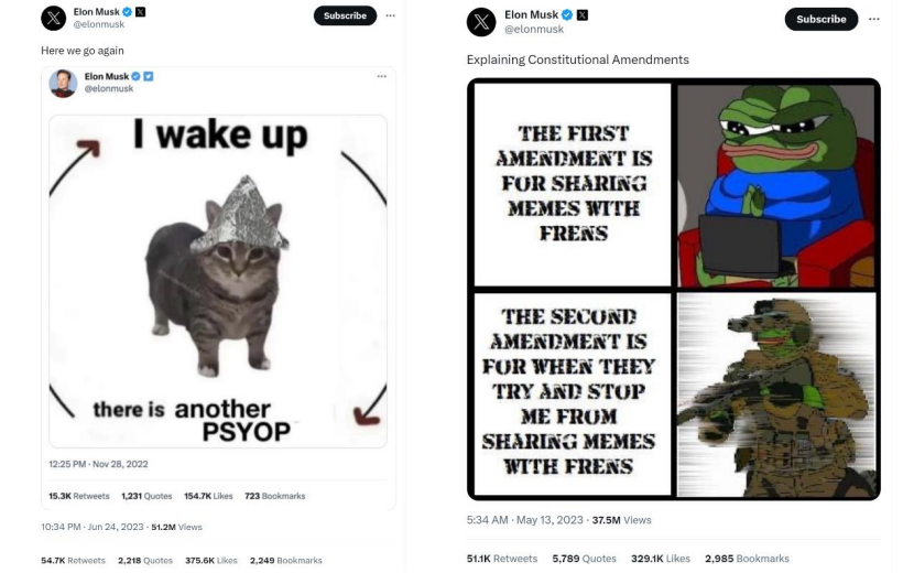 Elon Musk Tweets