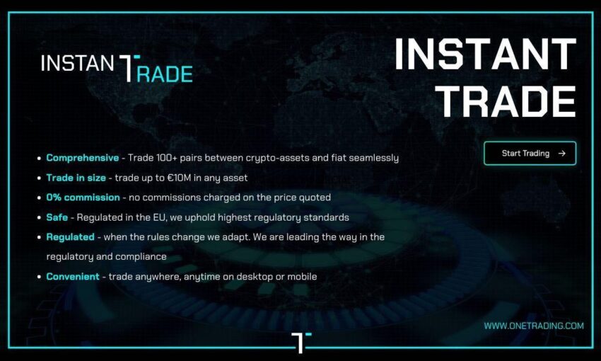 One Trading Lancering Instant Trade