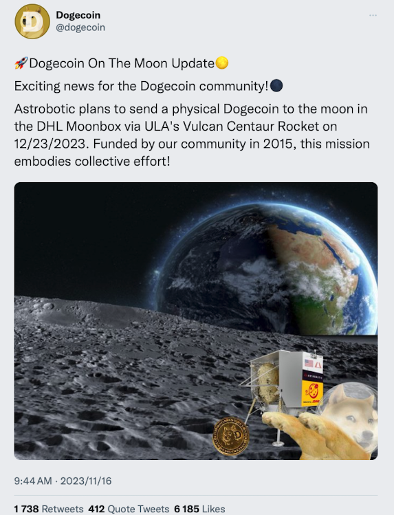 Doge Community Announcement
