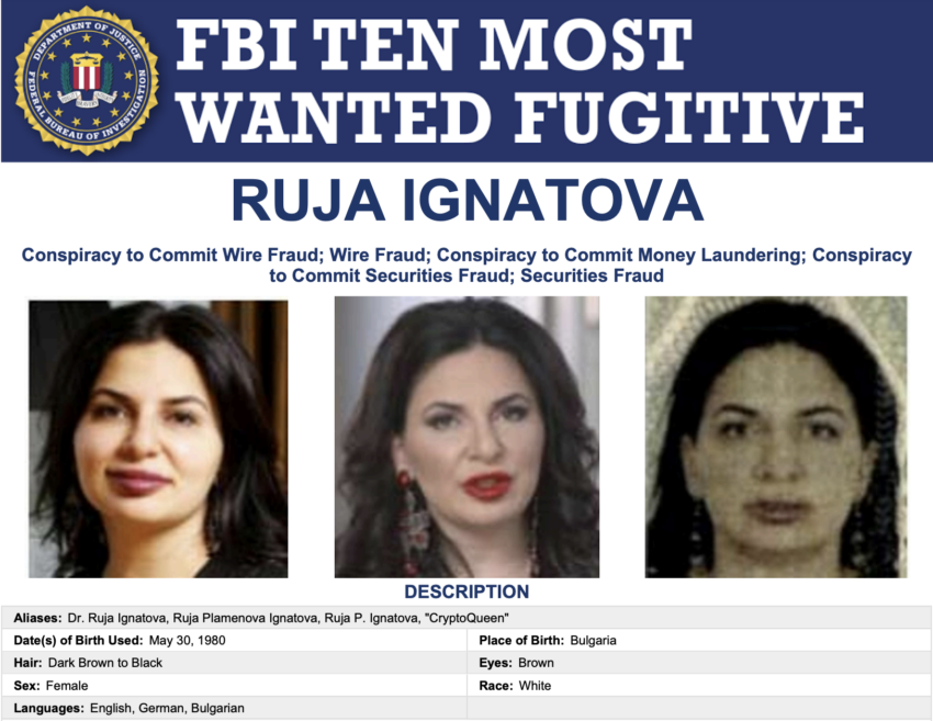 Cryptoqueen Ruja Ignatova OneCoin