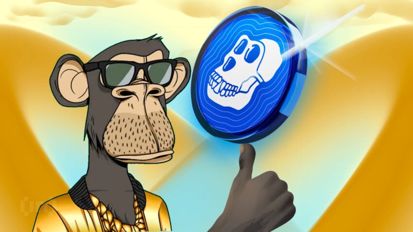 ApeCoin (APE) koers stijgt met 66% en keert terug in de top 100