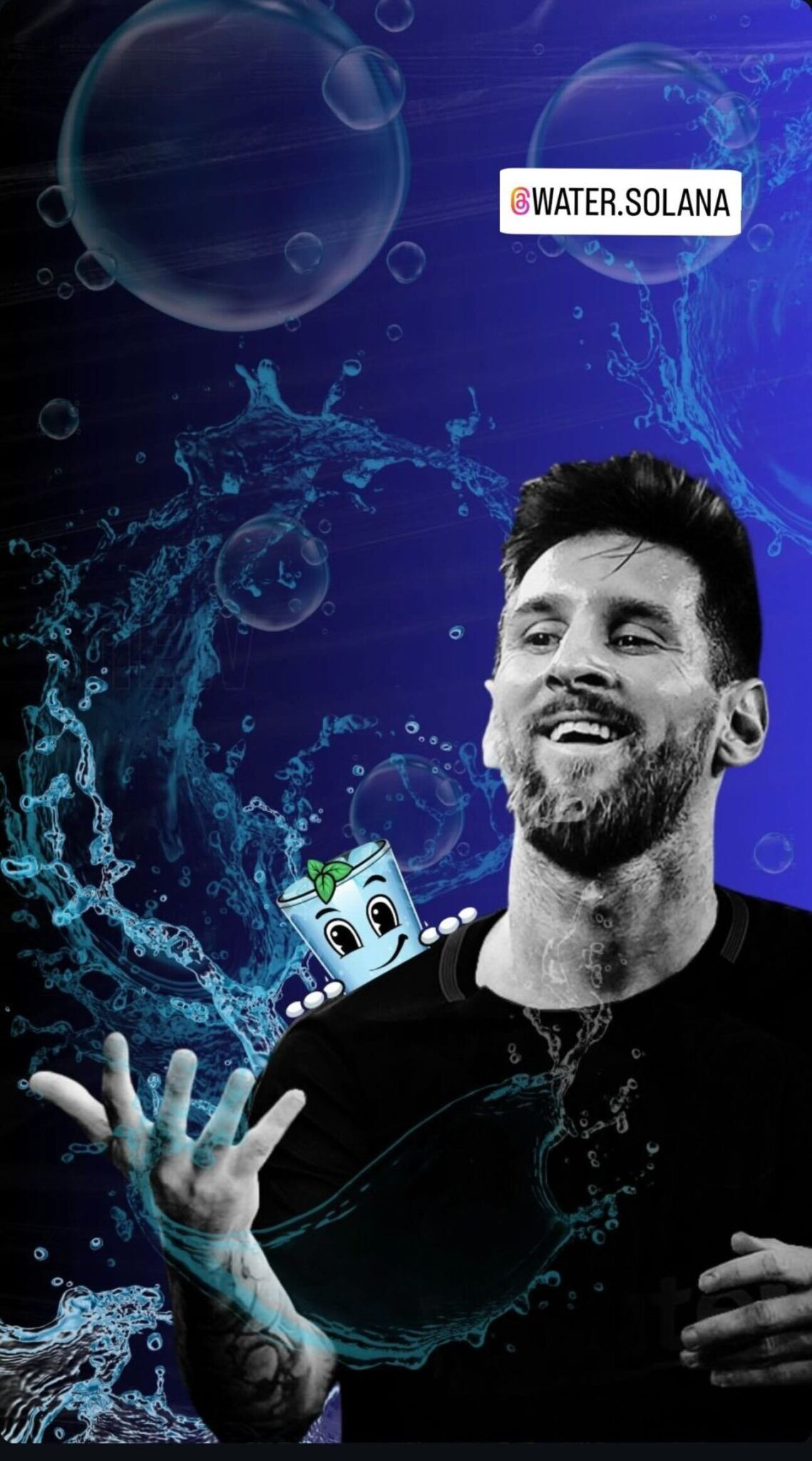 Messi Instagram-verhaal