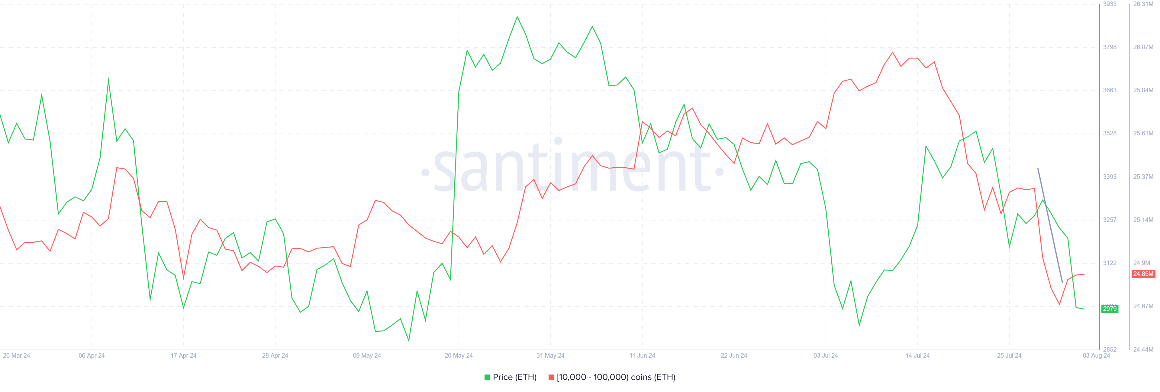 Ethereum Whale Holdings.
