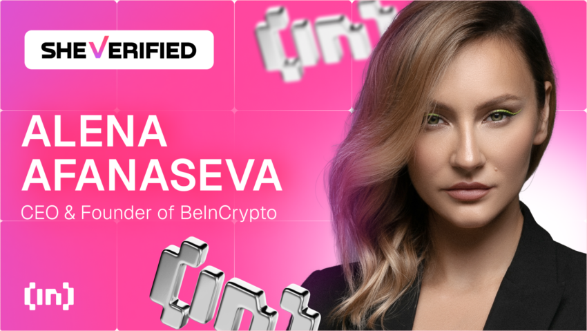 SheVerified: Alena Afanaseva, CEO & oprichter van BeInCrypto, over wereldwijde uitbreiding en de toekomst van crypto media