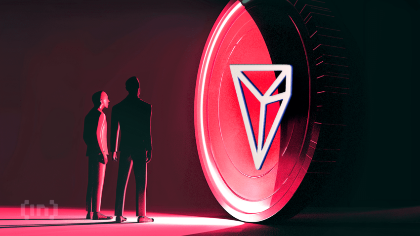 Tron (TRX) worstelt om 4% winst te behouden nu de houdtijd van de coin daalt