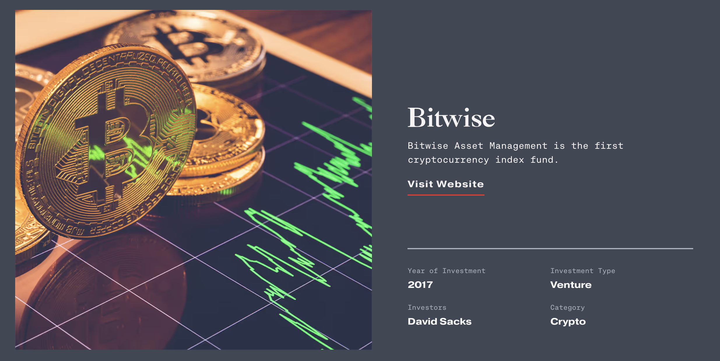 David Sacks verlaat crypto niet volledig. Bron: Craft Ventures